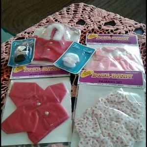 Vintage (1985) Fibre-Craft lot set clothes& shoes